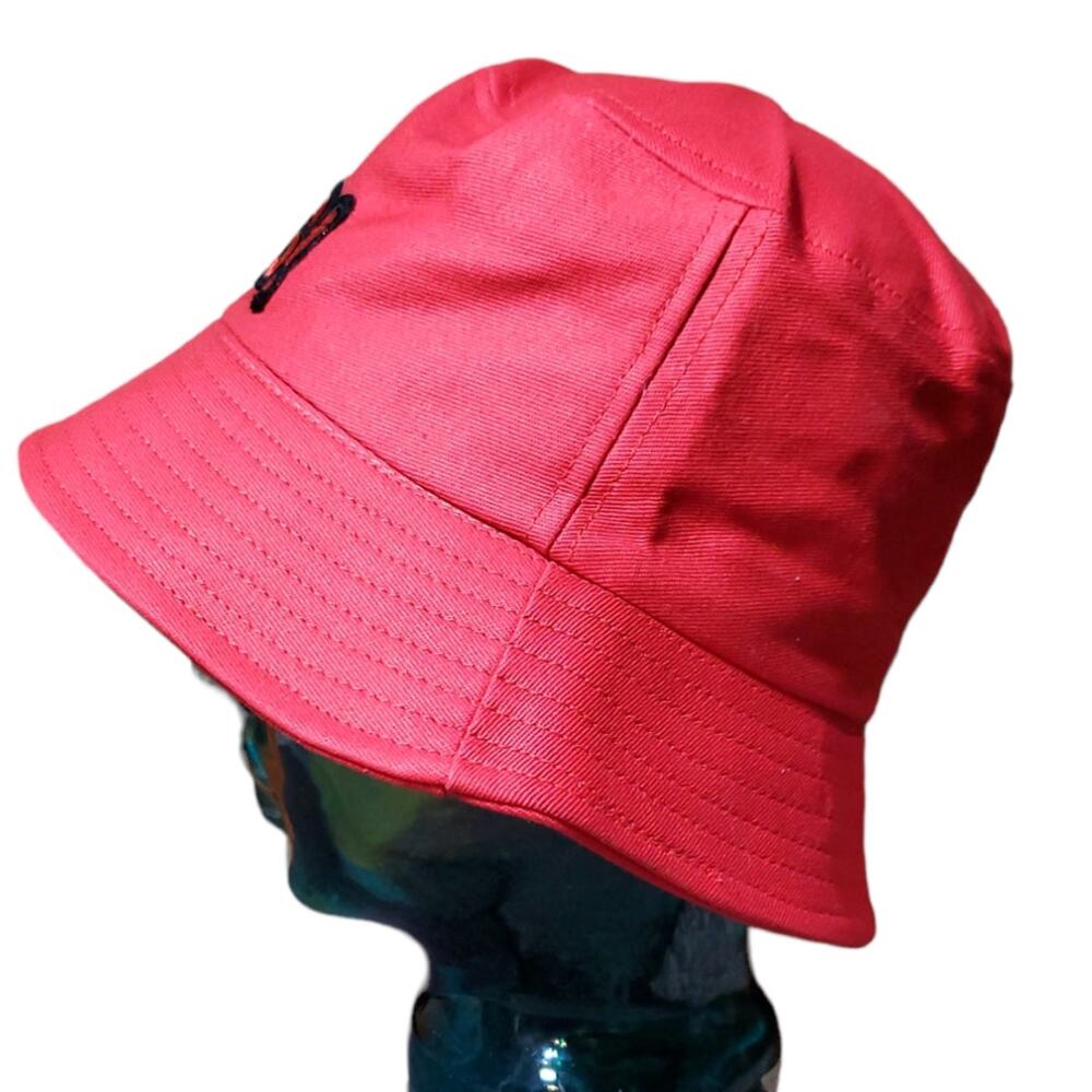 OMG it's a Red Bucket Hat!-One Size - Picture 3 of 4